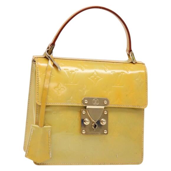 LOUIS VUITTON Monogram Vernis Spring Street Hand Bag Gris M91029 - Picture 1 of 16